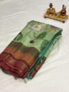 Pure mooga tussar saree